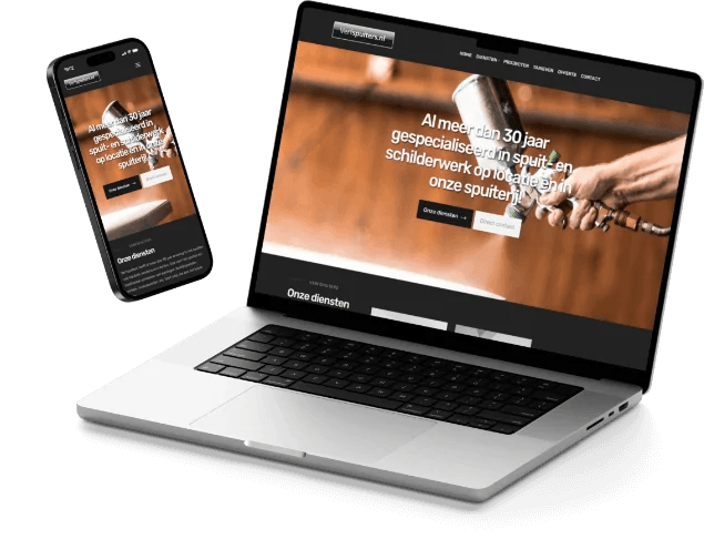 Webdesign voor schilders